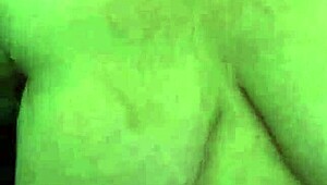 Kandy Kane gives a sloppy homemade blowjob like no other