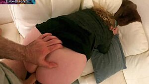 Fucking Around With Stepmom It Ends Up In Her Butt