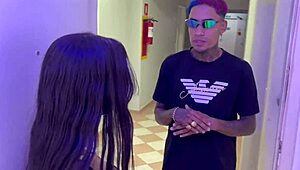 I tricked my nympho neighbor and fucked her at home