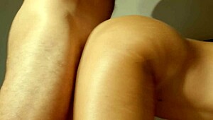 Hey, spank my ass hard before slamming me doggy style, will ya?