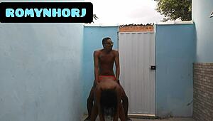 Want to see me fuck her rough in the backyard? Cumshot included!