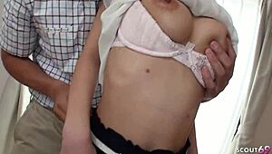 Japanese Girl's Unexpected Piss Leads to Raw Creampie