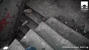 Slim Teen Megan Venturi BANGED In Abandoned Hospital Stevenshame Dating!