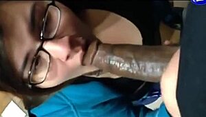 Gordita Savors a Massive Monster Cock with Passion.