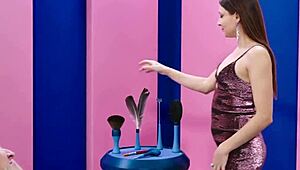 amirah adara tied and tickled to the limit - naked sexy girl in feet and tickling fetish challenge