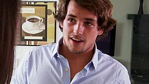 Classy Anna Morna gets tight pussy eaten.