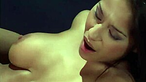 fucking asian milf mom with shaved pussy gets wild fingering. her moans fill the room.