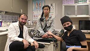 Dr. Tampa Conducts Intimate Physical On Jasmine Rose At University