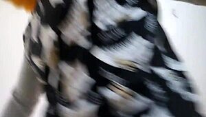 dude, stepmom calls neighbor and stepson for wild homemade banging