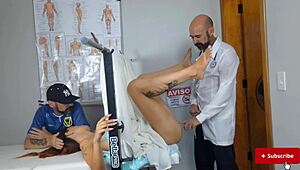 Gynecologist fucks cuckold's wife secretly