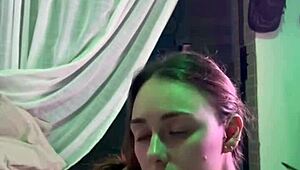 Wow, my Brazilian sis-in-law got covered in cum during amateur anal! 😲