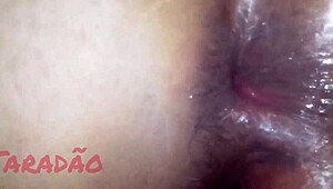 Mature wife sucks and takes in ass