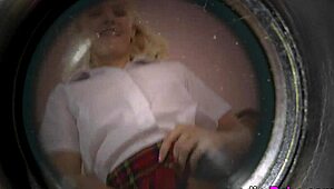 Pov teen blows old perv