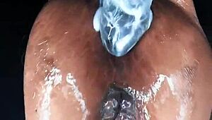 Hey pig, you wrecked my cam punishing my big wolf pussy hard!