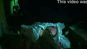 Halloween madness unfolds in the house trailer