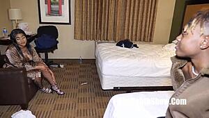 Newcomer Jordyn Winters takes on her first real BBC with HandsomeDevAN, stretching her tight newbie pussy.