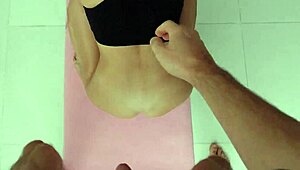 Yoga Teacher Reveals Secret Move and Drills Me Hard