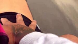 Uber Driver Flirts with Passenger and Takes Her Home to Fuck