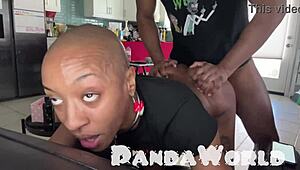 bald ebony friend shares homemade submissive story