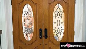 blonde offers dick sucking services door to door