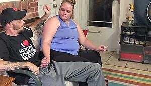 Cheating Wife CAUGHT GIVING Neighbor a Sneaky BLOWJOB While Smoking