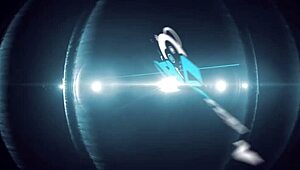 Kiki Daire and Aiden peg a sissy boy with massive black toy