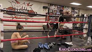 this slut gobbles black cock in heels 😈