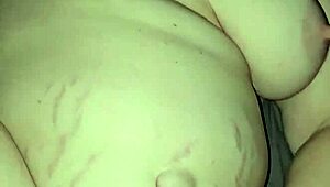 This whore screams in ecstasy as she has a powerful orgasm riding my cock passionately!