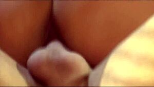 Ice Lafox takes a hard double penetration in classroom with heels on. Bent over, she rides deep.