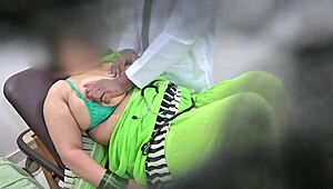 Indian Doctor Intensely Pleasures Patient Bhabhi in Hospital