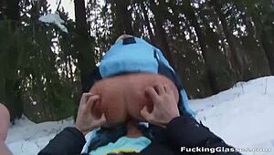 Snowboarder Chick Rosemary Moyer Craves Hard European Cock