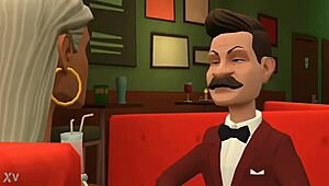 ugh, dirty talkin’ for that hungry cock in animation!