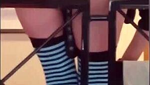 I masturbate with a friend c d and she gives me cock latina brunette big ass big tits big cock