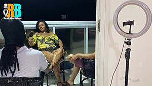 Brazilian Bull Dominates Amateur Threesome with Submissive Wife