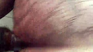 These pussy lips are holding the dick inside with natural tits on display 😏