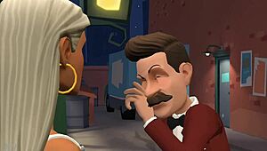 ugh, dirty talkin’ for that hungry cock in animation!