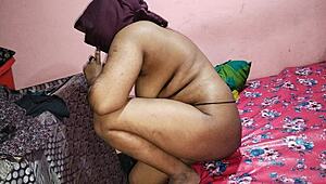 stepfather stumbled upon virgin stepdaughter hiding condoms in a tense moment.