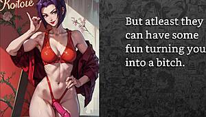 faygrey caught by bounty huntress faye valentine and turned into a public whore joi sissification analdestruction sissygasm ice humiliation domination