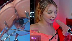 Latina Amateur Enjoys Machine Sucking