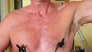 Pervy Papifacheros Gets Hard When Nipples Tune Into His Cock
