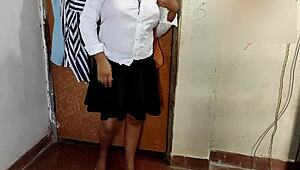 Indian Tutor, Are You Banging This Sexy Teen Student at Home?