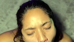 Amateur Slut Eats Stepfather's Huge Cock