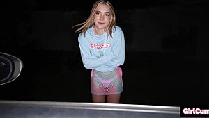 becky summers surrenders her tight wet cunt to a stranger. he dominates her in missionary.