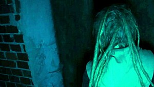 Halloween madness unfolds in the house trailer