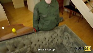 Sgt Peckers Honor Guard Shaved Action!