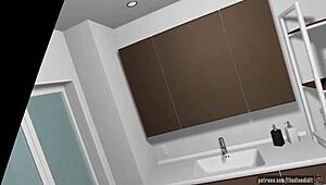 My Girlfriends Stuck Stepdaughter Lily Vr Blowjob Creampie and Squirting