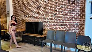 4 Girls Introducing For A Humiliation Bdsm Session Stripping