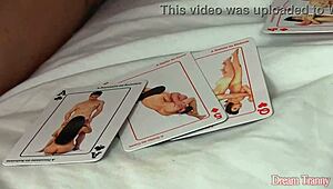 Sexy tall tranny Amanda Ferraz takes a hard bareback ride