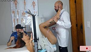 Gynecologist fucks cuckold's wife secretly