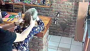 Caught wife banging pool guy on hidden cctv footage last week